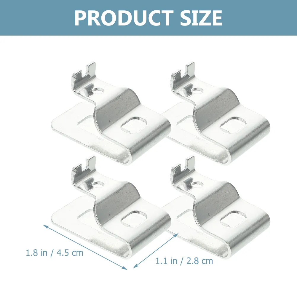 4Pcs Tool Belt Clip Hooks Heavy Duty Iron Tool Holder for Drill Driver Tape Measure Power Tools Belt Clip,belt Clip for Keys