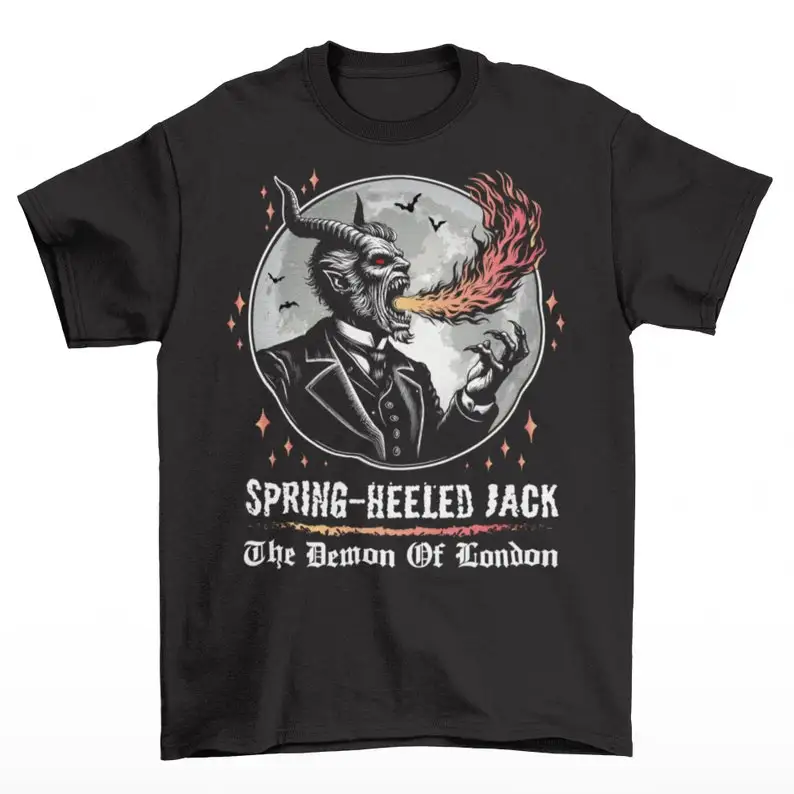 Spring-Heeled Jack Demon Of London T-Shirt - Urban Legend Shirt