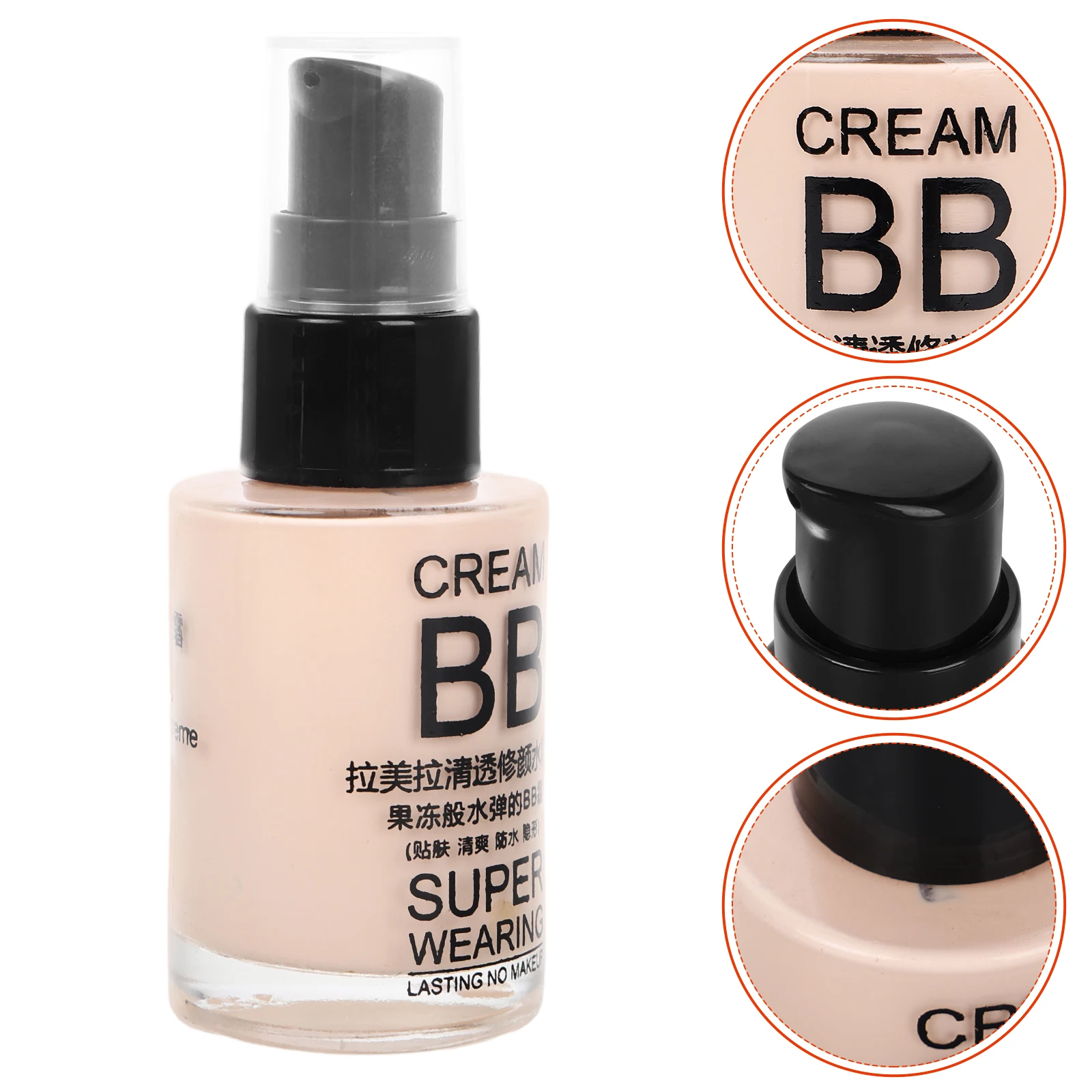 Crema idratante Fondotinta liquido Copertura a lunga durata Protezione SPF Crema idratante per il viso Trucco colorato Correttore Colore