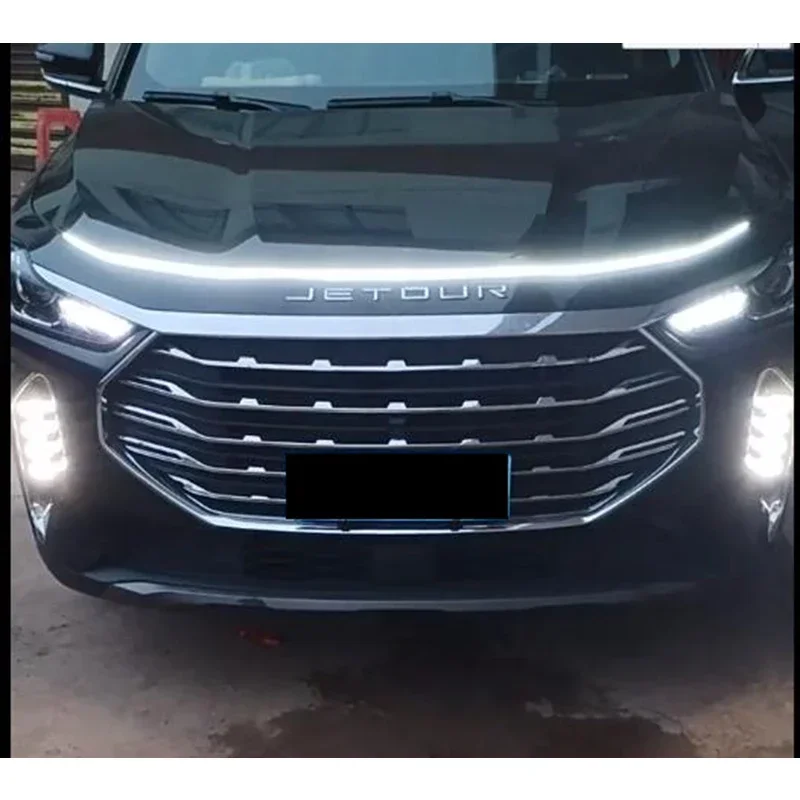 car front light hood running lamp head for exeed rx txl lx jetour x70 x90 x95 coupe plus pro dashing traveller exterior styling