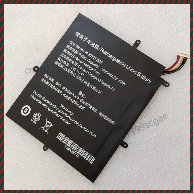 For Teclast F5 Ezbook X1 For Haier X1S 30137162P 2666144 UTL-2767144-2S Battery For Hoarder H158 For BMAX MaxBook Y11 Plus H1M6