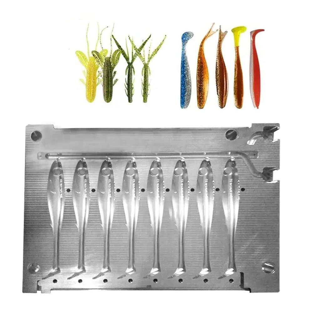 Molde para Isca de Pesca com Design Personalizado em Plástico P20 com Base de Molde, Fornecimento Direto da Fábrica para Aplicação Doméstica, Personalizado CN