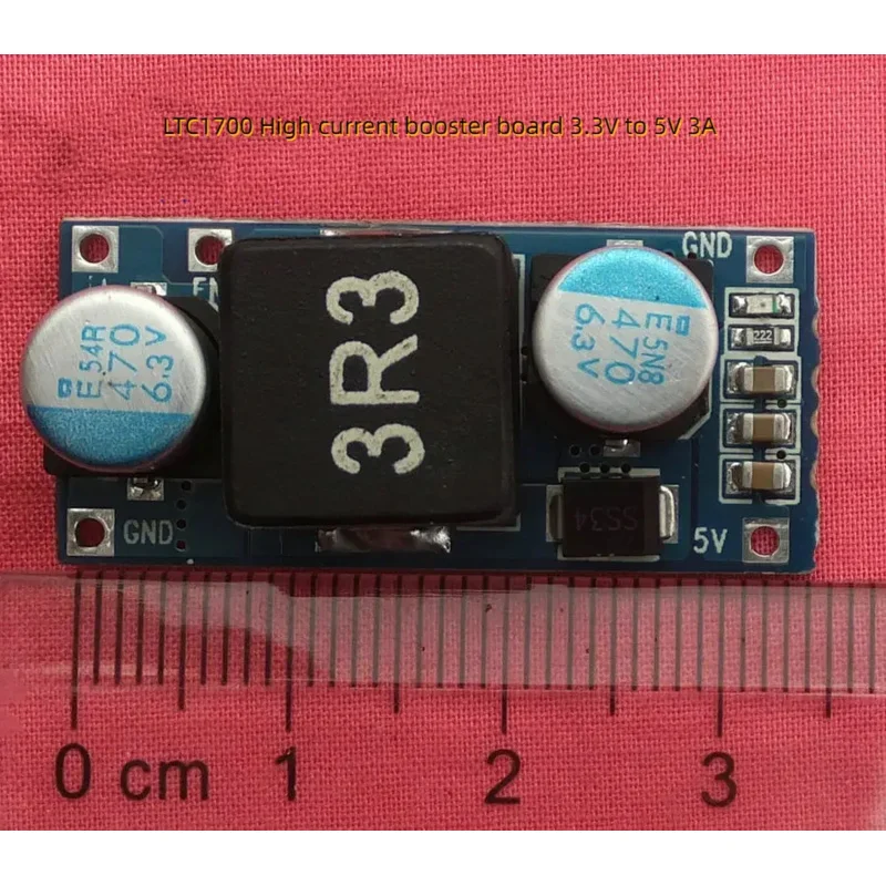 DC-DC Boost Module 3.7V 5V / 3A LTC1700 Lithium Battery Booster Board Mobile Power Charging Identification