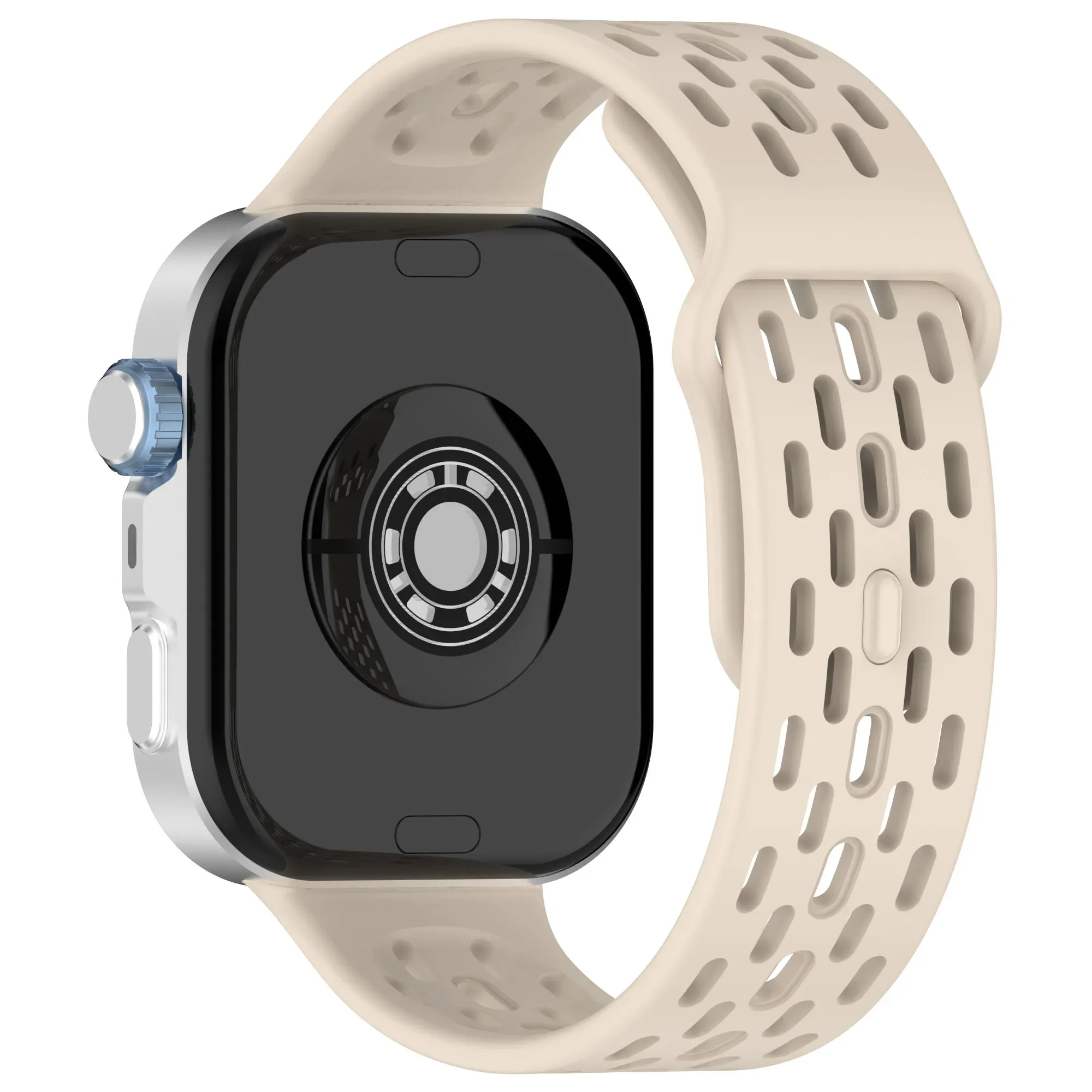 Silikonarmband für Redmi Watch 6 Active 6 Lite 6 5 4 Sportliches Komfortables Armband für Xiaomi Mi Band 10 Pro 9 Pro 8 Pro – Detail 38