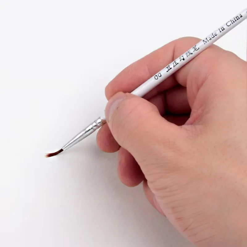 10pcs Fine Line Art Pens - 0.7/1.1/1.5mm Thin Hook Nylon Brushes for Hand Painting, Acrylic & Drawing Supplies