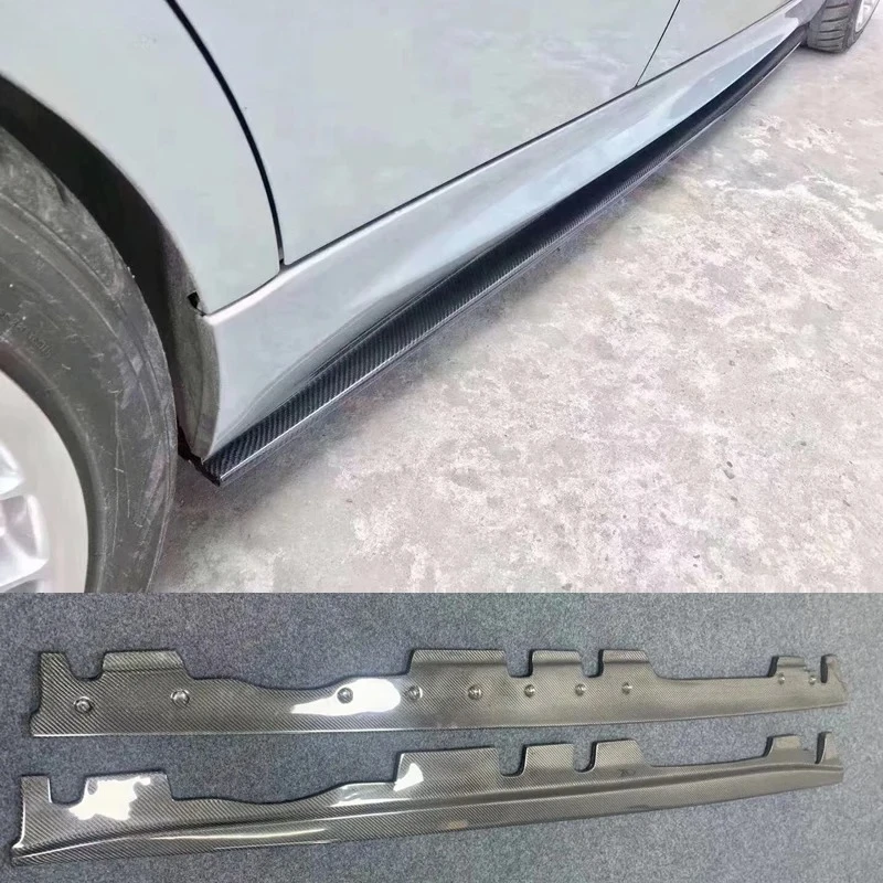 

For Bmw E92 E93 M3 High Quality Carbon Fiber Side Skirts Car Body Kit 2005-2013