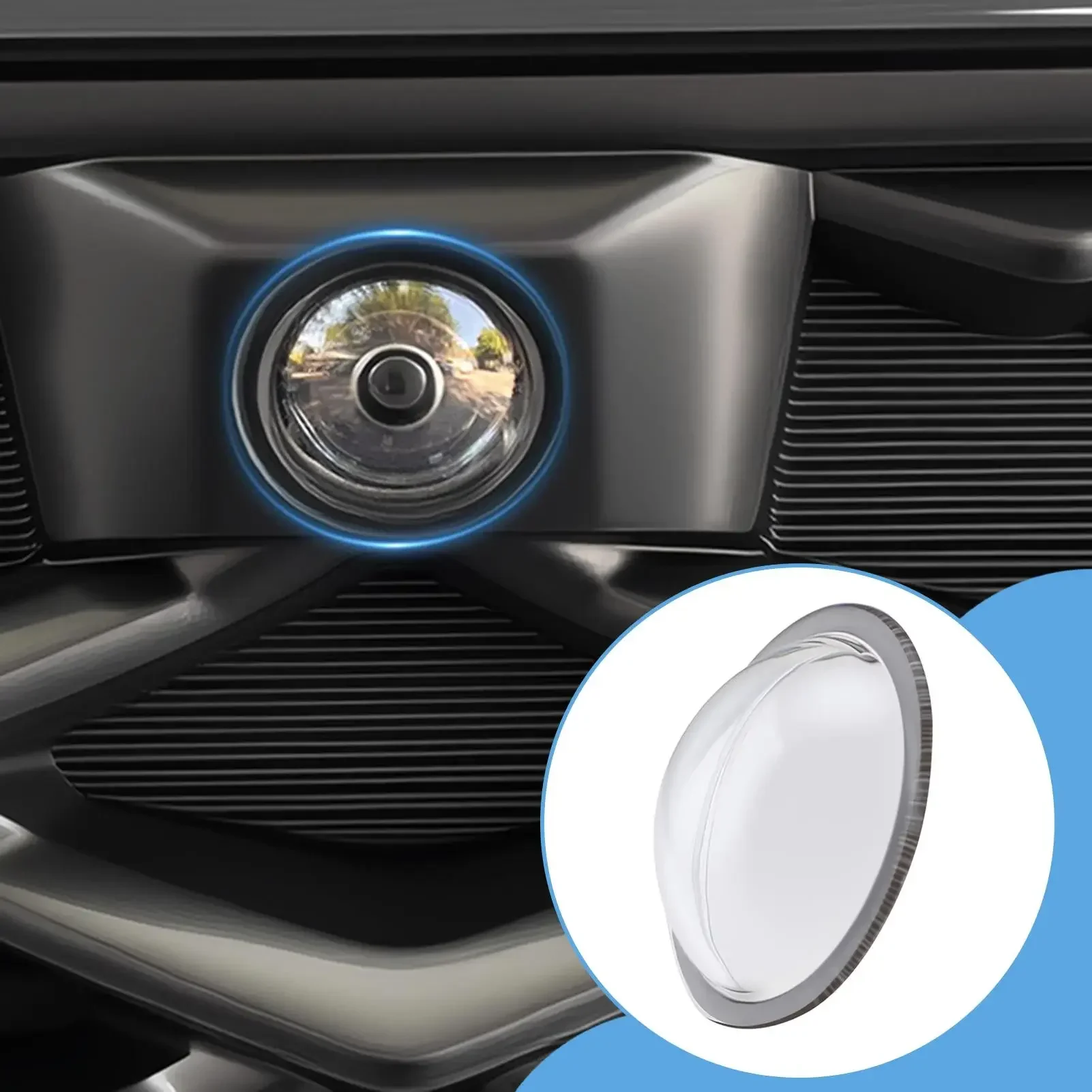 Car Camera Lens Cover Dustproof Lens Sticker Anti-Scratch Camera Cover for Road Trip Daily Commute Rainy Day Long Distance City
