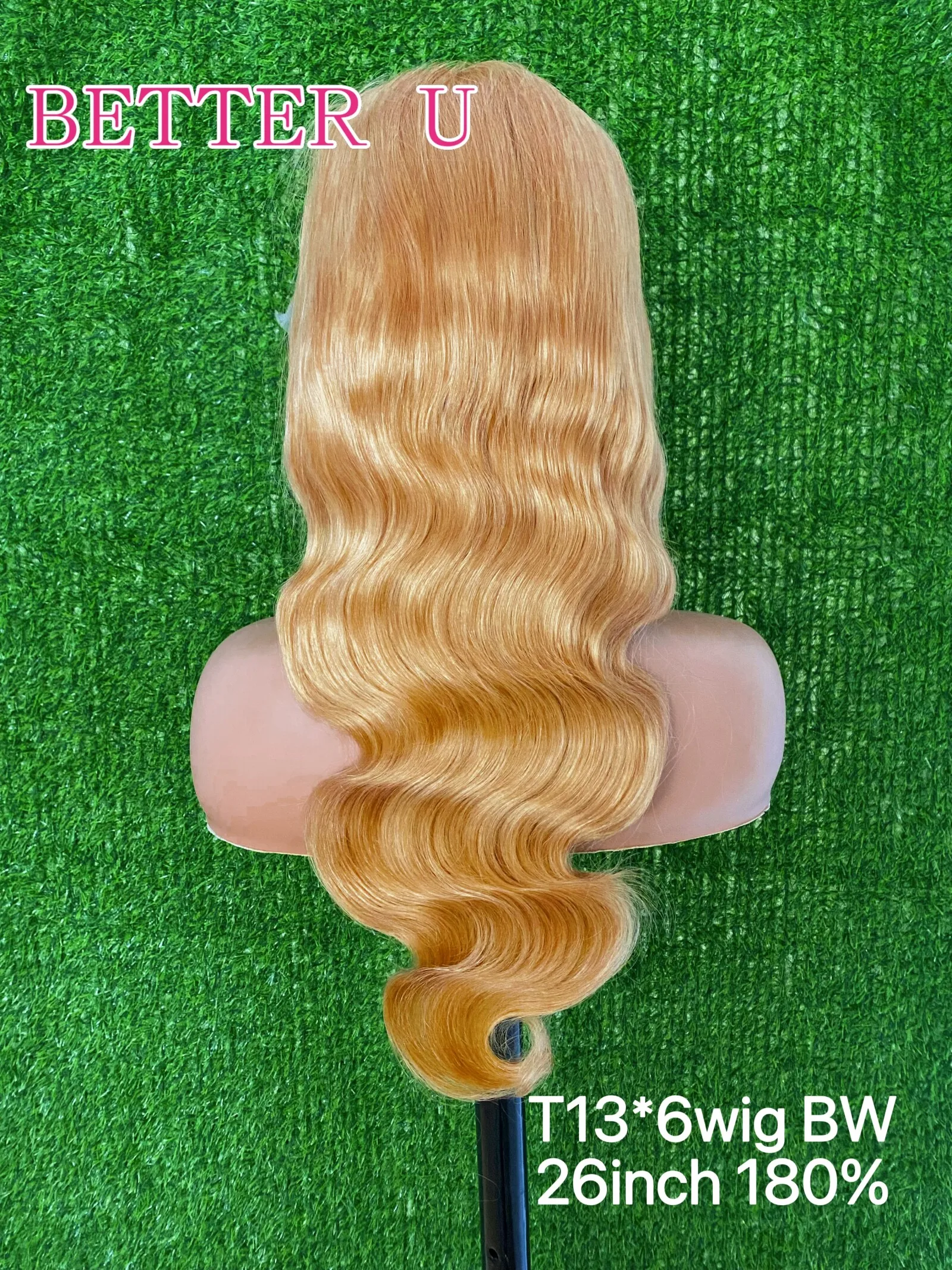 العسل شقراء الجسم موجة 13x4 خصلات الشعر المستعار الإنسان الملونة 613 الدانتيل الجبهة الباروكات للنساء قبل نتف 100% خصلات الشعر المستعار الإنسان العسل شقراء