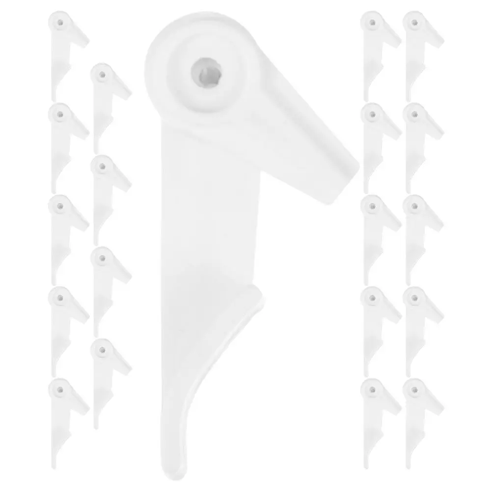 

20 шт. пластиковых усиленных фиксаторов для потолочных светильников, крепления для светодиодных плафонов, надежная фиксация, простая установка, комплектующие для светильников