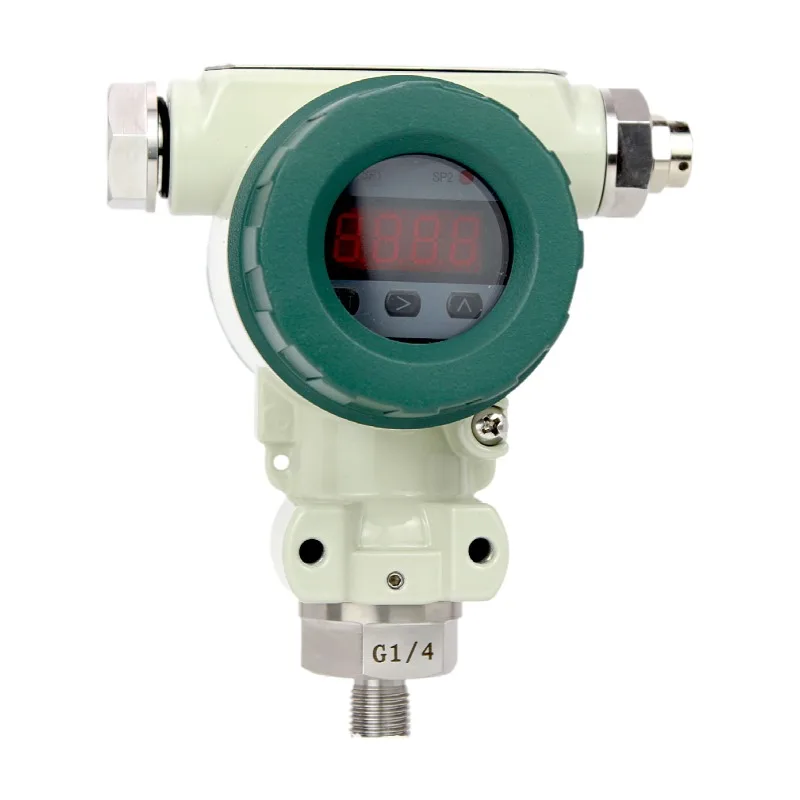 Hot Selling 4-20ma Diaphragm Digital Pressure Sensor Absolute and Gauge Pressure Transmitter Meter for Industrial