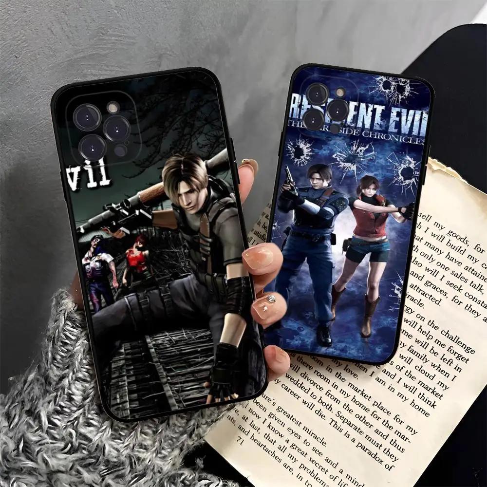 R-Resident EvilS Phone Case For IPhone 15 14 13 12 Mini 11 Pro XS Max X XR SE 6 7 8 Plus Soft Silicone Cover