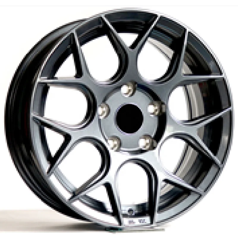 Aluminum gunmetal/grey 4x108 5x100/114.3 15 inch Passenger car alloy wheels Forged