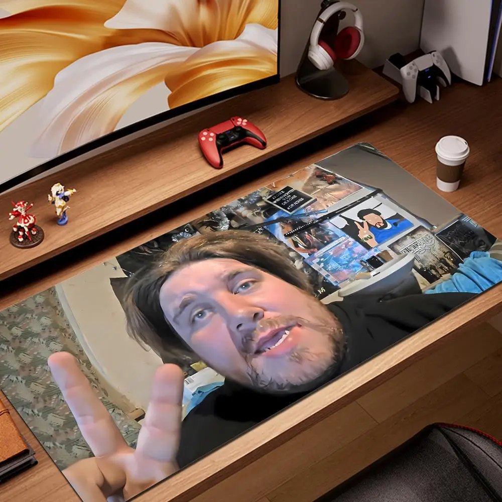 Rainer Winkler Drachenlord Funny Mouse Pad Computer Laptop Rubber XXL Big Non-Slip Mouse Mat HYBXAXC Game Decoracion Desk Mat