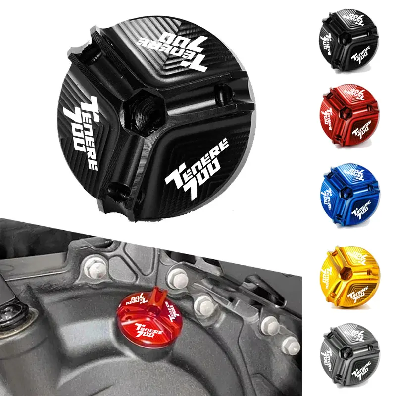 

For Yamaha TENERE 700 Tenere700 XTZ 700 T700 2019-2023 Motorcycle accessories Engine Oil Filler Cap Plug Cover screw