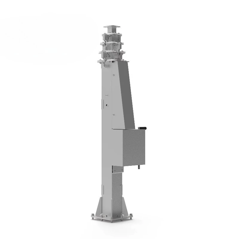 6M portable hand winch power telescopic mast self-locking stage equipment truss lifting tower