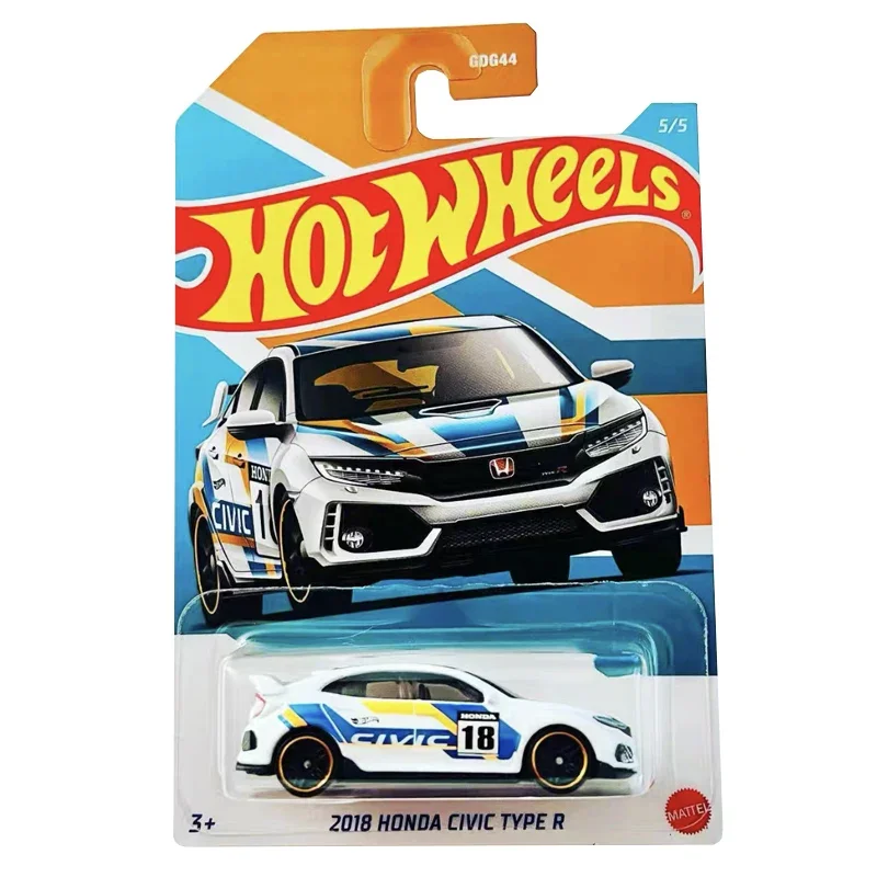 Original Hot Wheels Car Honda Civic Diecast 1:64 Voiture Japanese Car Model Mud Runner Crossroad Kids Boys Toys for Children