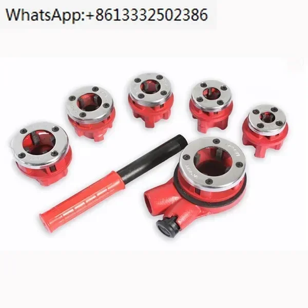 High Quality Hand held pipe threading machine manual pipe threader HT62-4