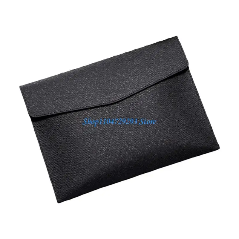 Y2GD Water Resistant Professional Portfolios Organizers Holds Various Sheets Leather Texture Suitable for Commuters Students