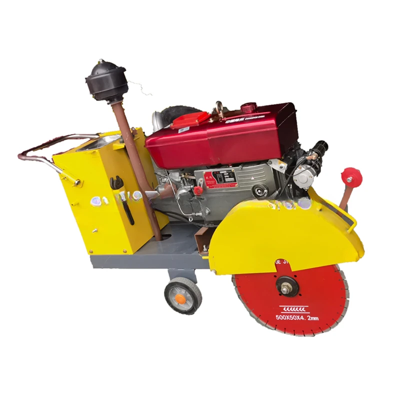 For 500mm Diamond Saw Gasoline Concrete Cutter XLD500A Concrete Cutting Machine Of Road Construction Machine Max