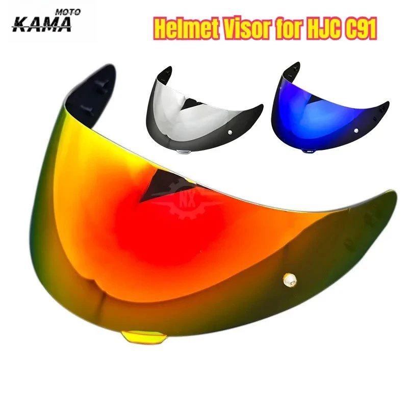 

C91 Visor for HJC HJ17 C91 Helmet Face Shield Windproof Lens Replacement Helmets Lens Windproof Capacetes Shield Windshield