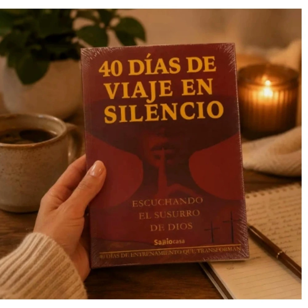 40 Days of Silent Travel Listening To God's Voice Spanish Language Books