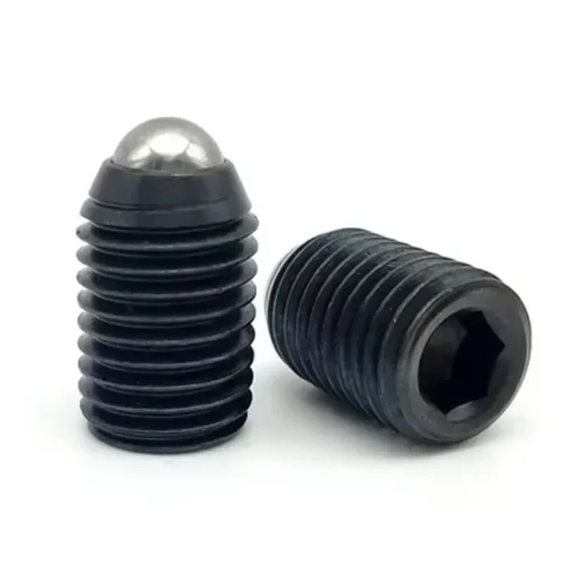 

aLcbmXSG 5pcs M3 Wave bead Allen bolt 12.9 positioning spring beads Carbon steel inner hexagon Set screw ZC104-1 5mm-20mm Length