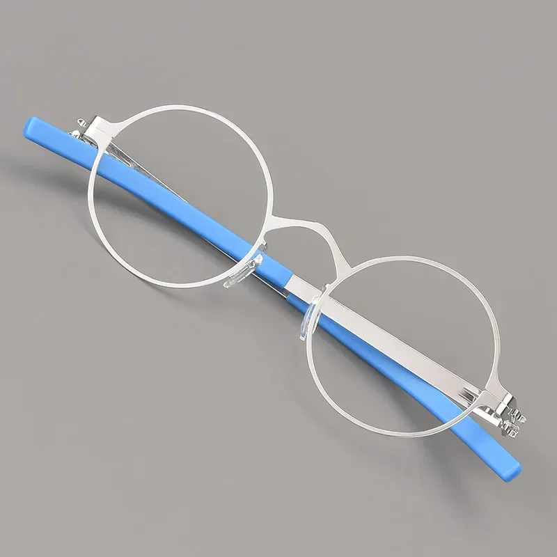 German handmade glasses with screw free ultra light frame, suitable for men and women with high myopia