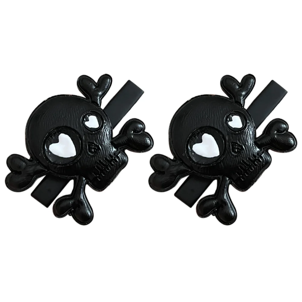 

2 Pcs Hairpin Women Clip Barrette Style Halloween Clips for Girls