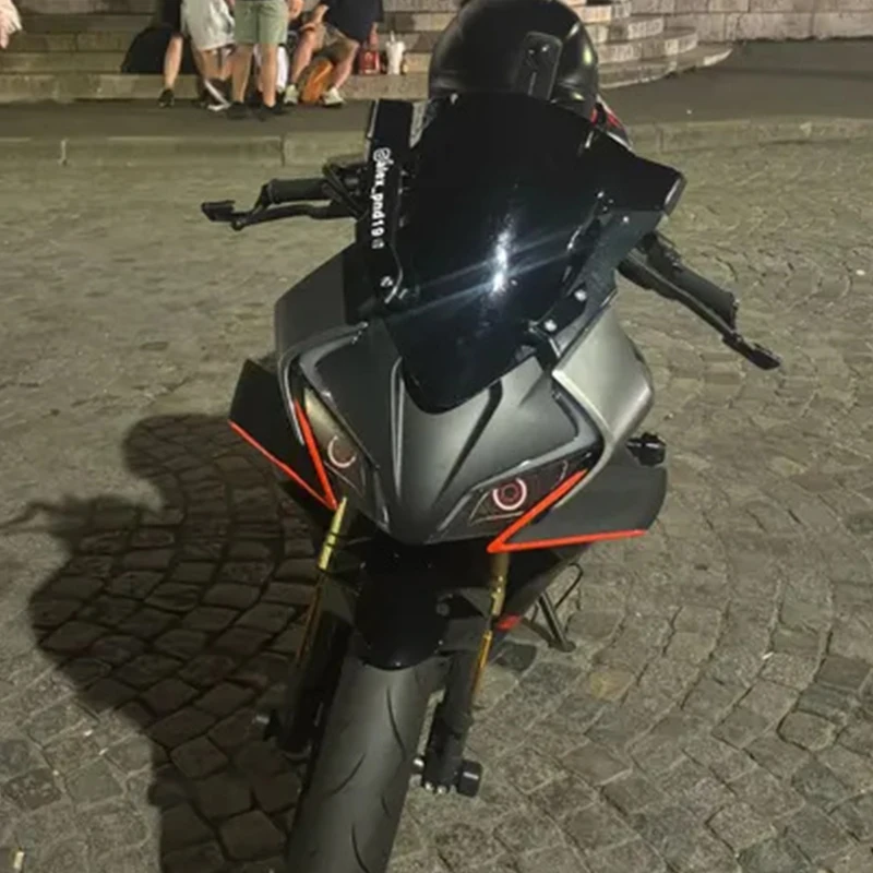 For 450SR 2022 2023 2024 450SR Motorcycle Accessories Front Fairing Headlight Guard Sticker Head light protection Sticker