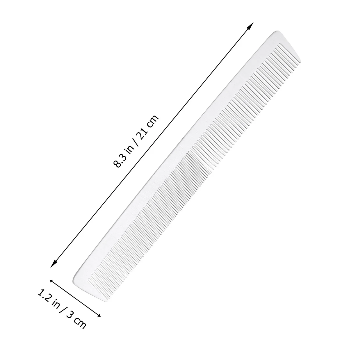 

Расческа из титановой стали 21X3 см, профессиональная расческа для стрижки волос для густых вьющихся волос, парикмахерские аксессуары, салон, домашнее использование, парикмахерские услуги
