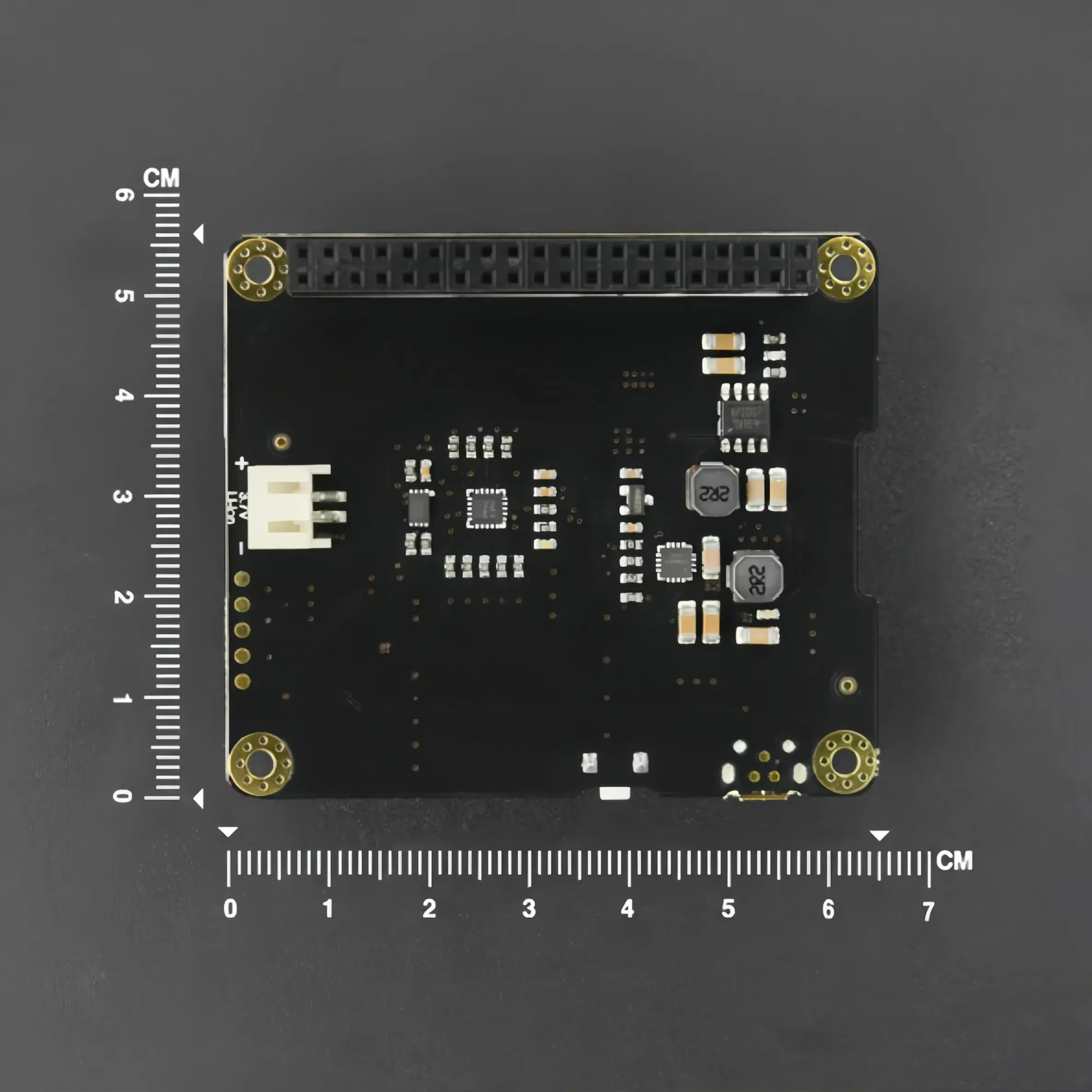 VoFSUPS HAT Uninterruptible Power Supply For Raspberry Pi 4B/3B+/3B I2C Battery Monitor Max 2A Output With 5 LEDs