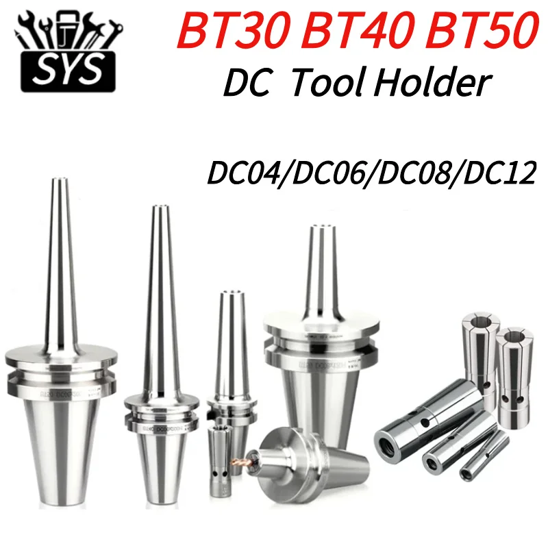 SYS BT BT40 BT30 BT50 DC SDC soporte de herramientas de alta velocidad pinza de herramienta combinada con DC4 DC6 DC8 DC12 portaherramientas mandril