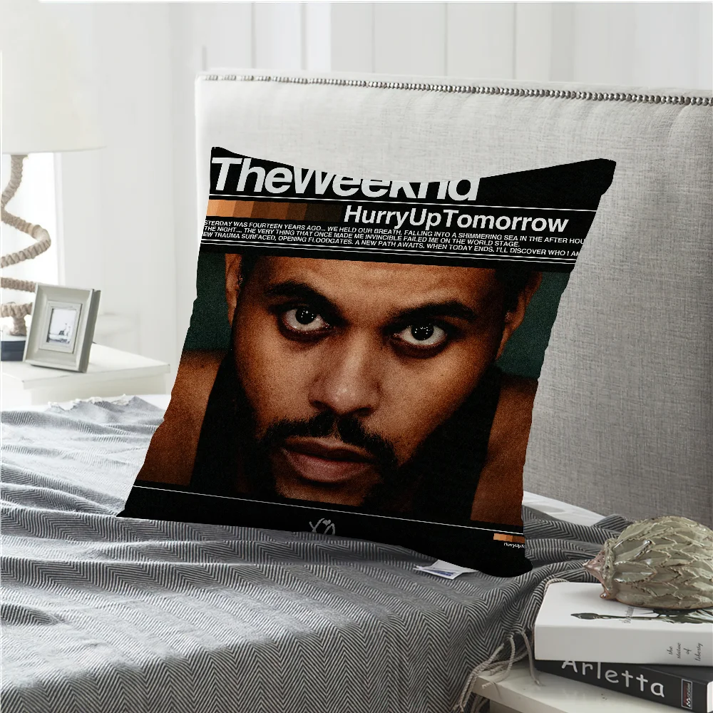 The Weeknd Hurry Up Tomorrow Pillow Case Sofa Decorative Home Printing Cushion Cover