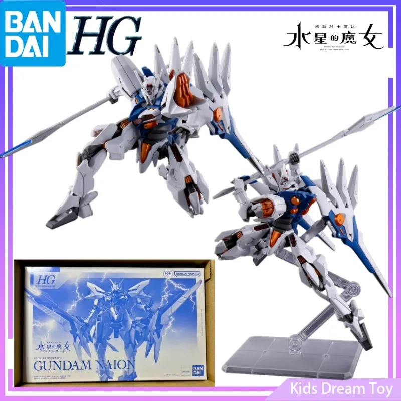 

Сборка Bandai Stock Original HG Mobile Suit Gundam: The Witch From Mercury Аниме GUNDAM NAION Фигурки Игрушки Коллекционные