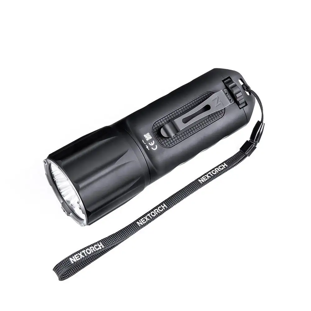 Imagem -04 - Nextorch-lanterna Tática Recarregável Ultra Brilhante Holofote Led de Alto Desempenho 10.000 Lumen Autodefesa Ta31