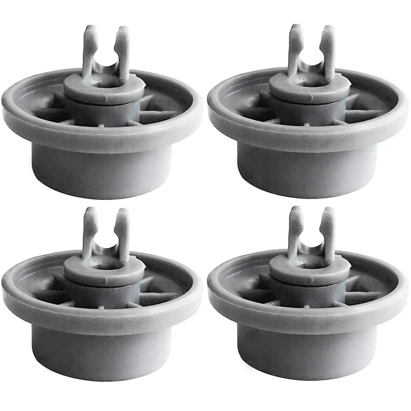 4pcs Dishwasher Wheel For BOSCH Siemens Neff 165314 Dishwasher Replacement Dish Rack Wheel Kitchen Cleaning Parts