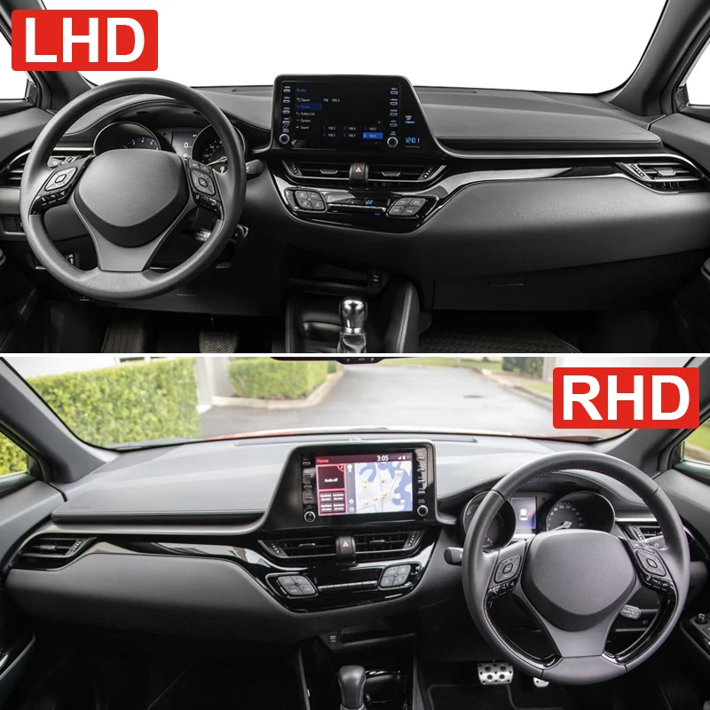 For Toyota C-HR CHR C HR 2016-2018 2019 2020 2021 2022 2023 Hybrid Car Dashboard Cover Sun Shade Avoid Light Mat Pad Carpets