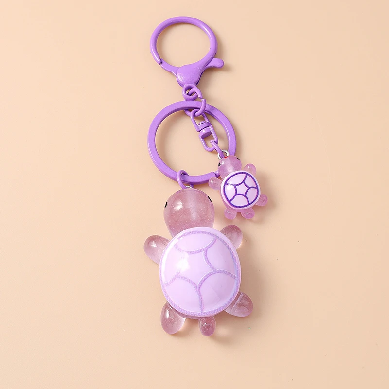 Niedlicher Kunstharz-Schildkröten-Schlüsselanhänger, Cartoon-Tier-Schlüsselanhänger, Anhänger für Frauen und Mädchen, Handtasche, Dekor, DIY, Kinderschmuck, Geschenk – Detail 20