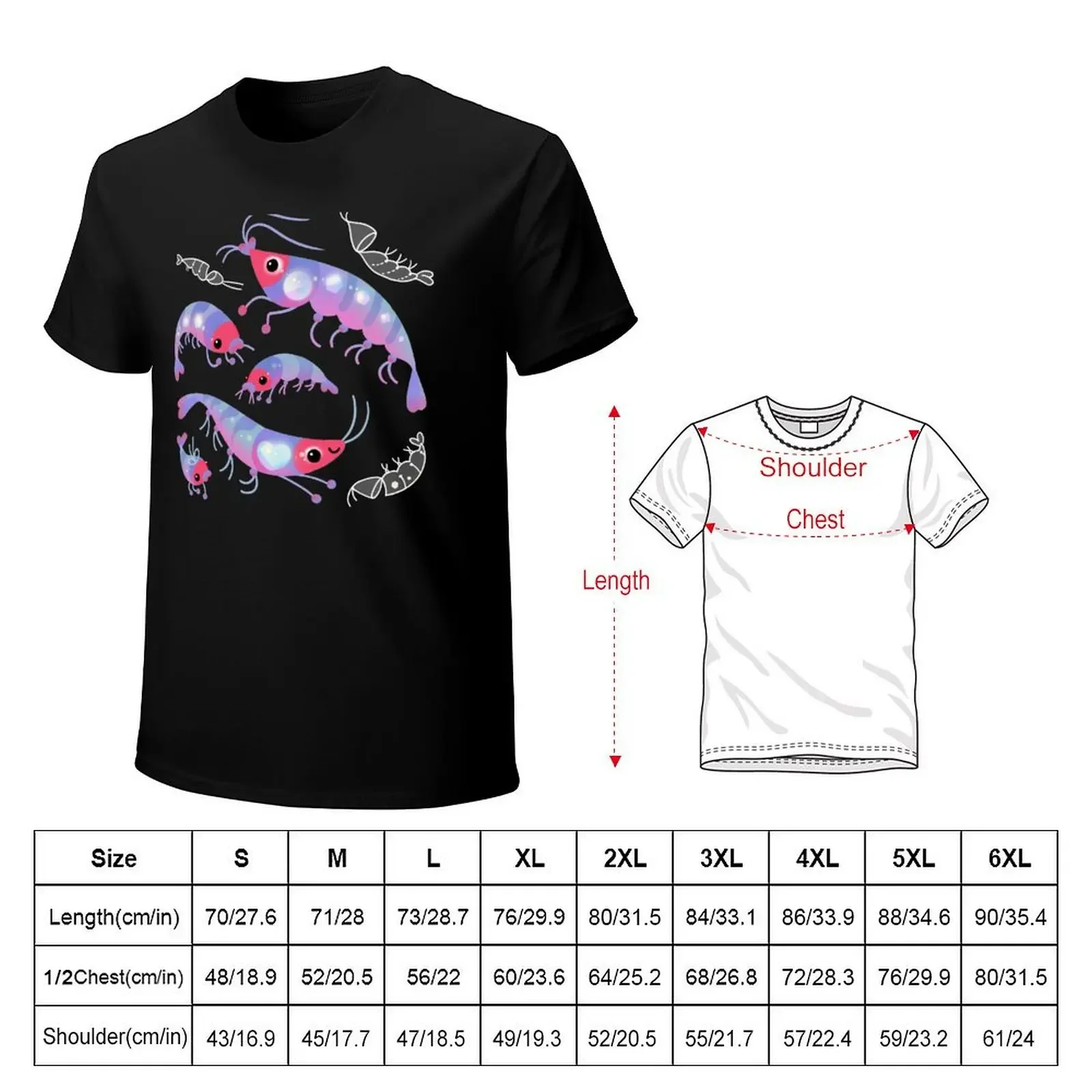 Krill - dark T-shirt customizeds customs design your own oversized mens t shirts casual stylish