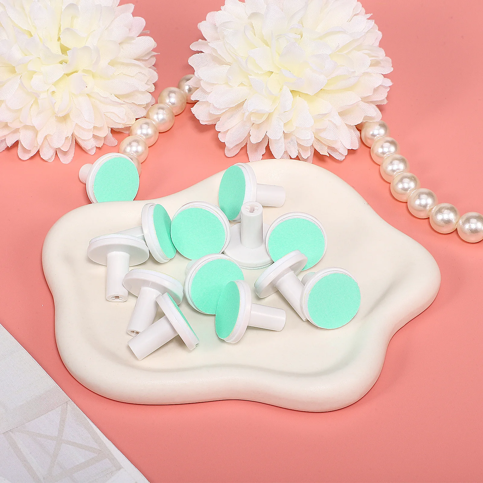 

24 шт., электрические подушечки для триммера для ногтей для детей, универсальный дизайн, простая установка, замена пилочки для ногтей, замена детской пилочки