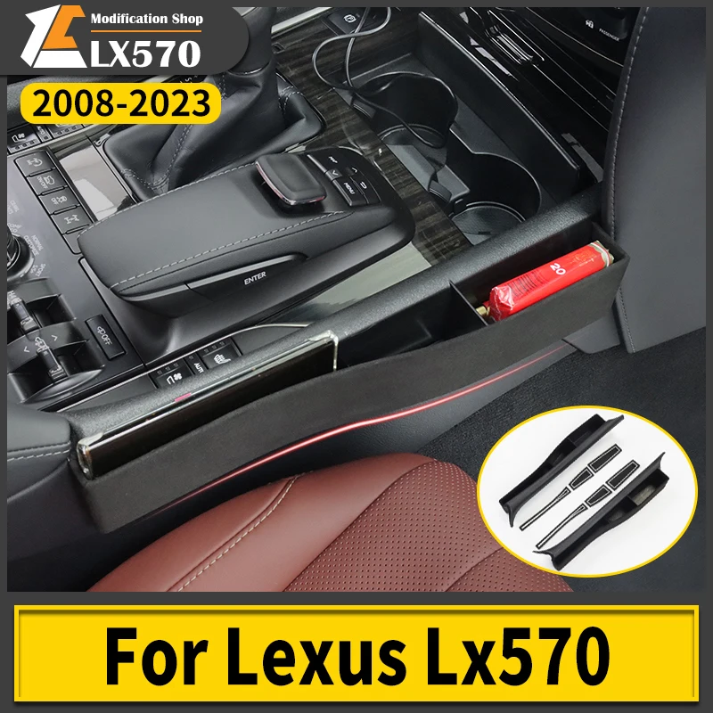 Seat Gap Multifunctional Tray For Lexus LX 570 LX570 2021-2008 Interior Accessories Central Control Storage Box Modification