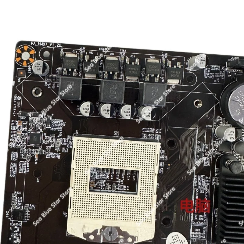 Industrial Board HM87 Main Board 4th Generation Notebook I3I5i7CPU DDR3 LVDS Screen 17 * 17CM Second-hand Disassembly Main Board