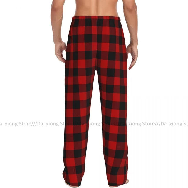 Plaid pajamas bottoms hotsell