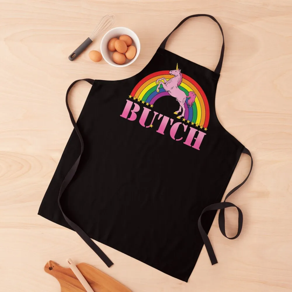 

Butch! Apron custom women's kitchen Kitchen And Household Goods cooks clothes kitchen jacket woman Apron