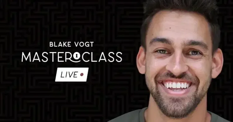 Blake Vogt Masterclass Live (parte 1-3+Live Zoom Chat)-trucos de magia