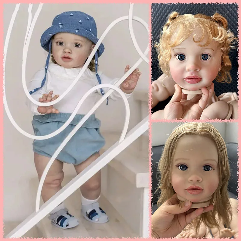 25inch-pippa-reborn-doll-kit-hand-root-hair-unfinished-lifelike-awake-baby-multiple-layers-painting-doll-parts-diy-children-toys