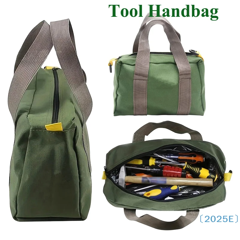 

Large Capacity Maintenance Tool Storage Bag Portable Durable Canvas Tool Handbag〔2025E〕