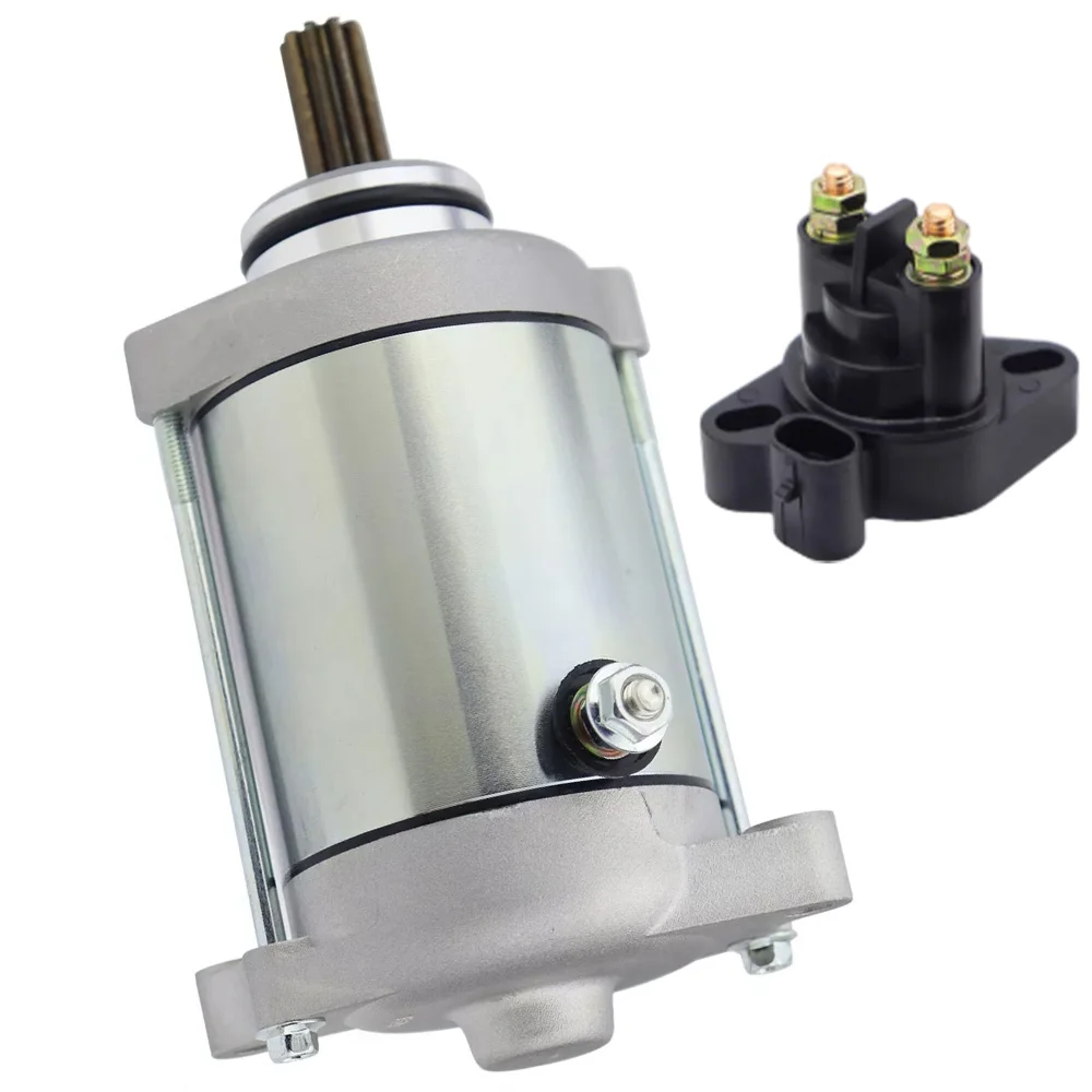 

Starter Motor with Solenoid 3545-015 3545-024 0825-001 For Arctic Cat 500 Auto 500 Manual 650 XT 650 H1 Auto Prowler 650
