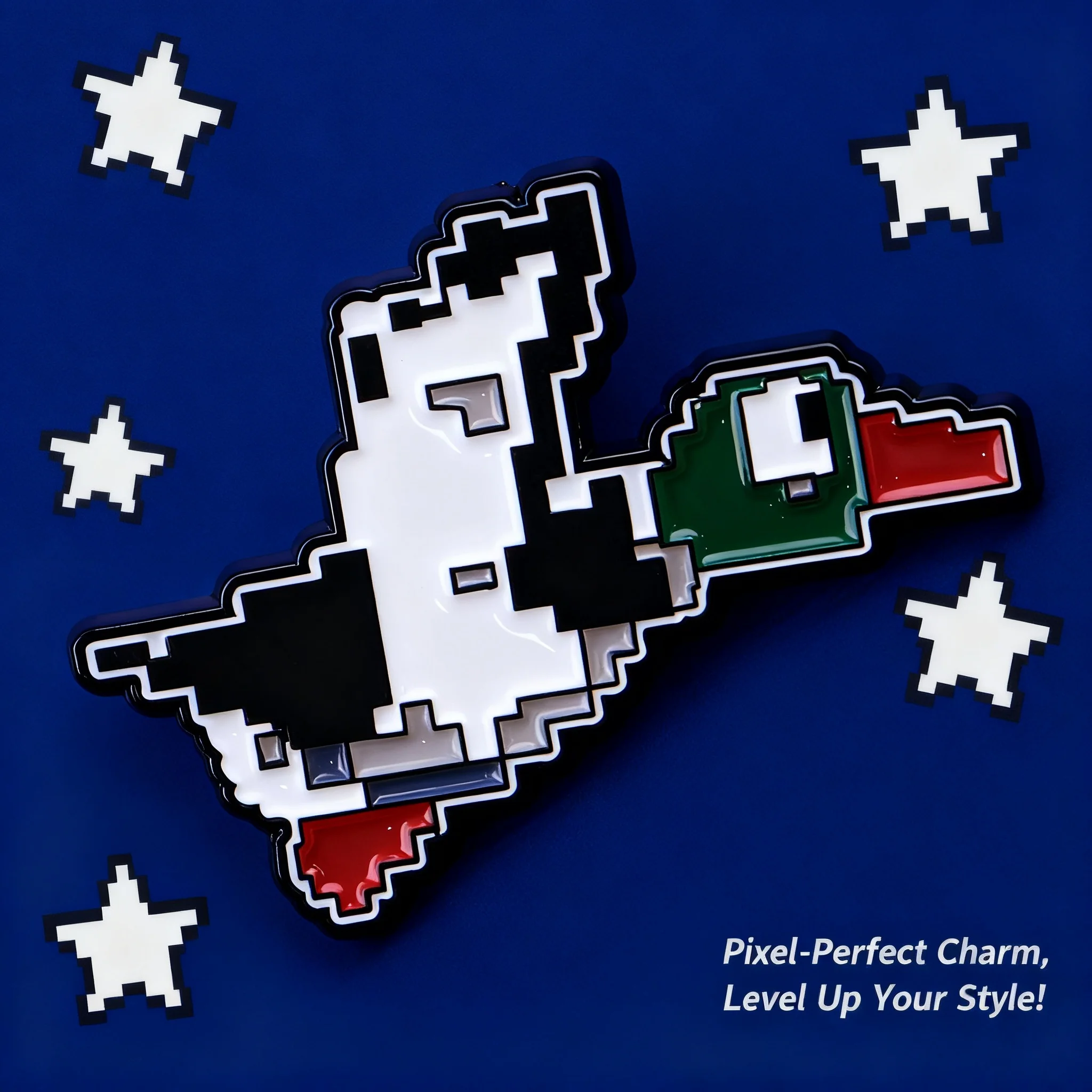 

Funny Pixel Goose Enamel Pins Cute Cartoon Badges for Backpack Lapel Brooches Jewelry Cosplay Accessories Party Gifts Toy