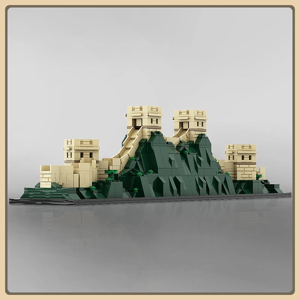 

MOC-29645 Building Blocks House Ancient Great Wall building blocks model Creative gift building blocks decoration